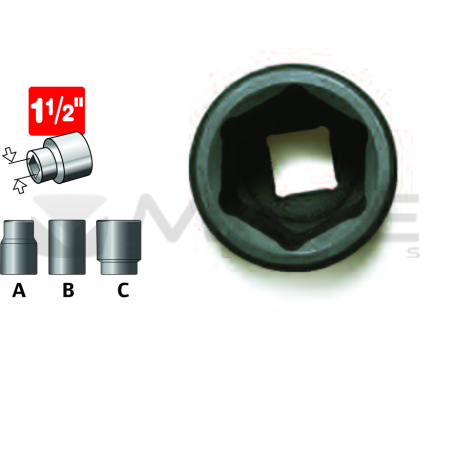 1-1/2" DRIVE  STANDARD, OUTPUT SIZE: 110MM